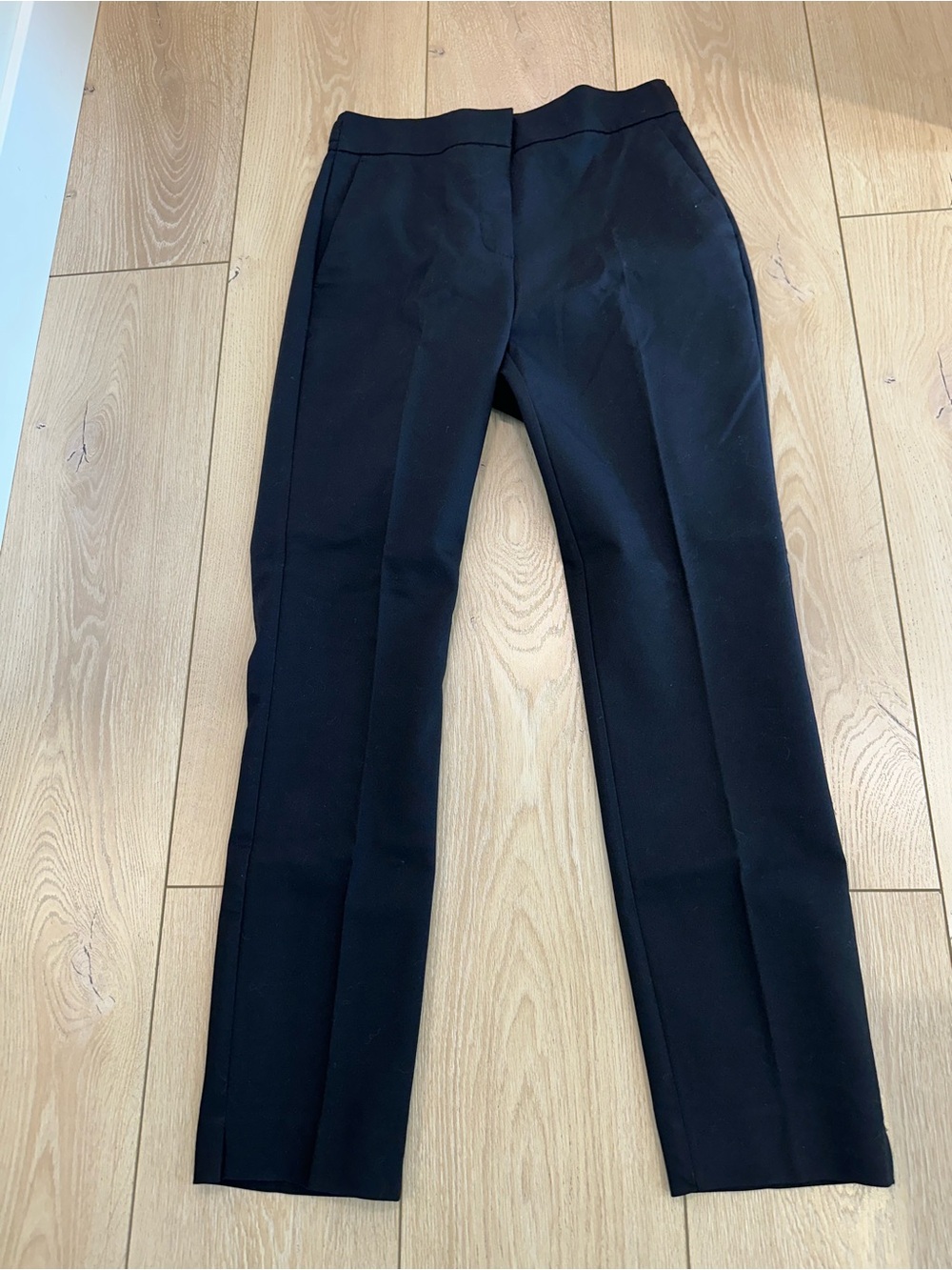 NEW Zara Black Slim Pants Women’s Size M High Waist Tailored Trousers